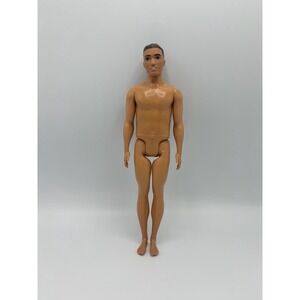 Mattel Ken Doll 2018 Barbie Boyfriend Doll Dark Brown Hair Abs